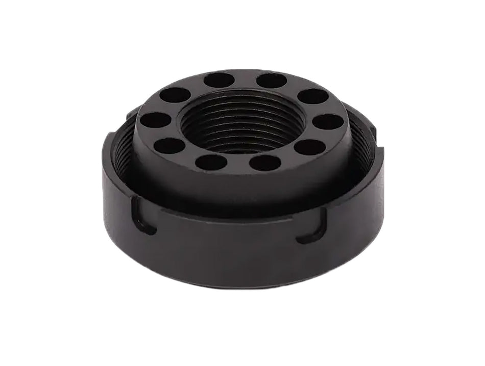SilencerCo Charlie AC4744 Direct Thread Mount Fits 9/16"x24 SS Oxide Black