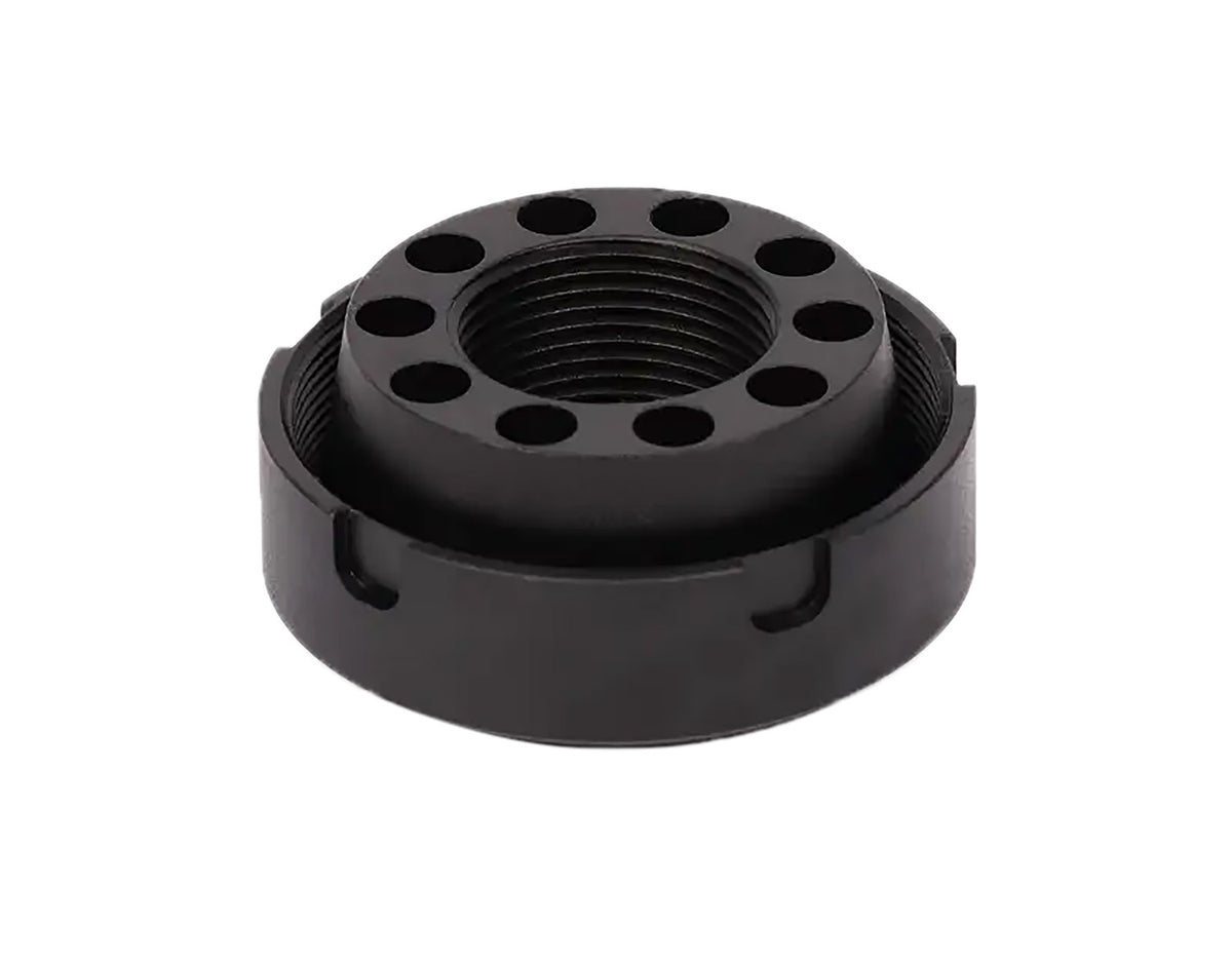 SilencerCo Charlie AC4745 Direct Thread Mount Fits M13x0.75 SS Oxide Black