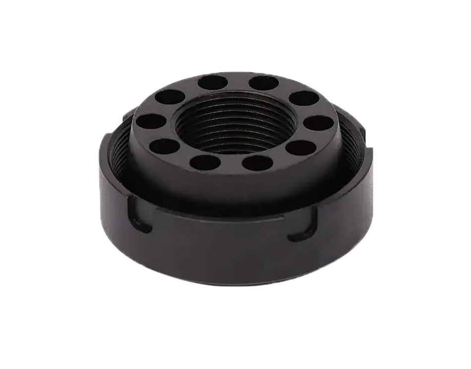 SilencerCo Charlie AC4745 Direct Thread Mount Fits M13x0.75 SS Oxide Black