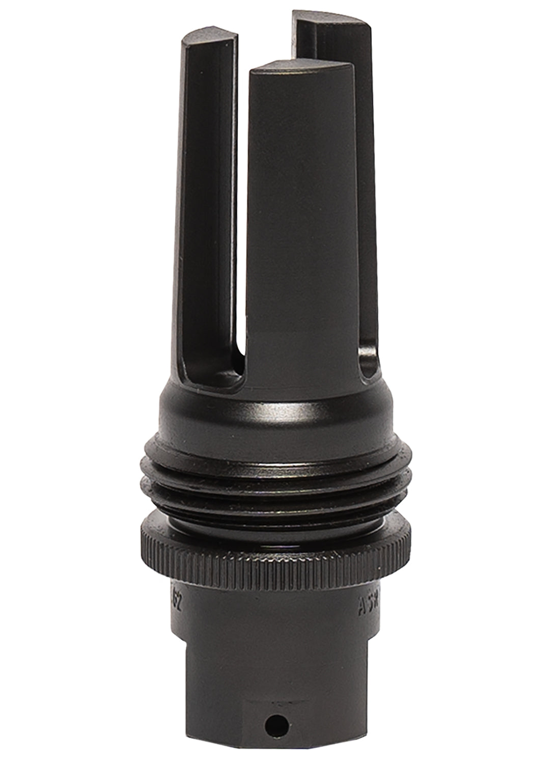 SilencerCo AC5364 ASR 1/2x28 Flash Hider Black Nitride Pin & Weld 30 Cal