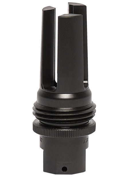 SilencerCo AC5364 ASR 1/2x28 Flash Hider Black Nitride Pin & Weld 30 Cal