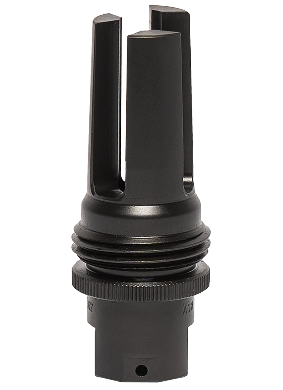 SilencerCo AC5364 ASR 1/2x28 Flash Hider Black Nitride Pin & Weld 30 Cal