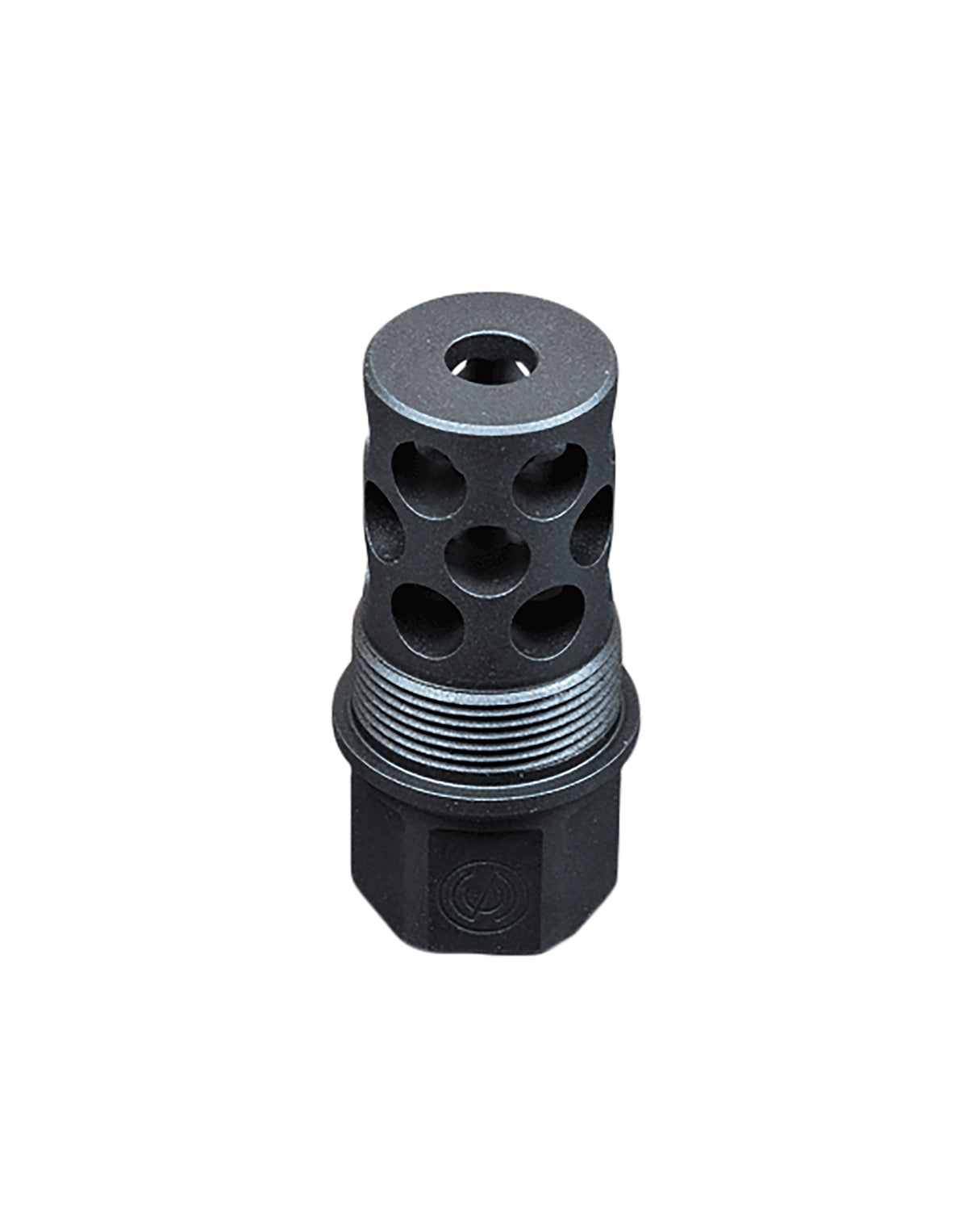 SilencerCo AC5231 TOMD Compact Radial Brake 1/2-28 Thread .223 Cal Black Matte