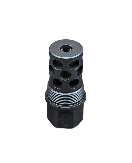 SilencerCo AC5231 TOMD Compact Radial Brake 1/2-28 Thread .223 Cal Black Matte