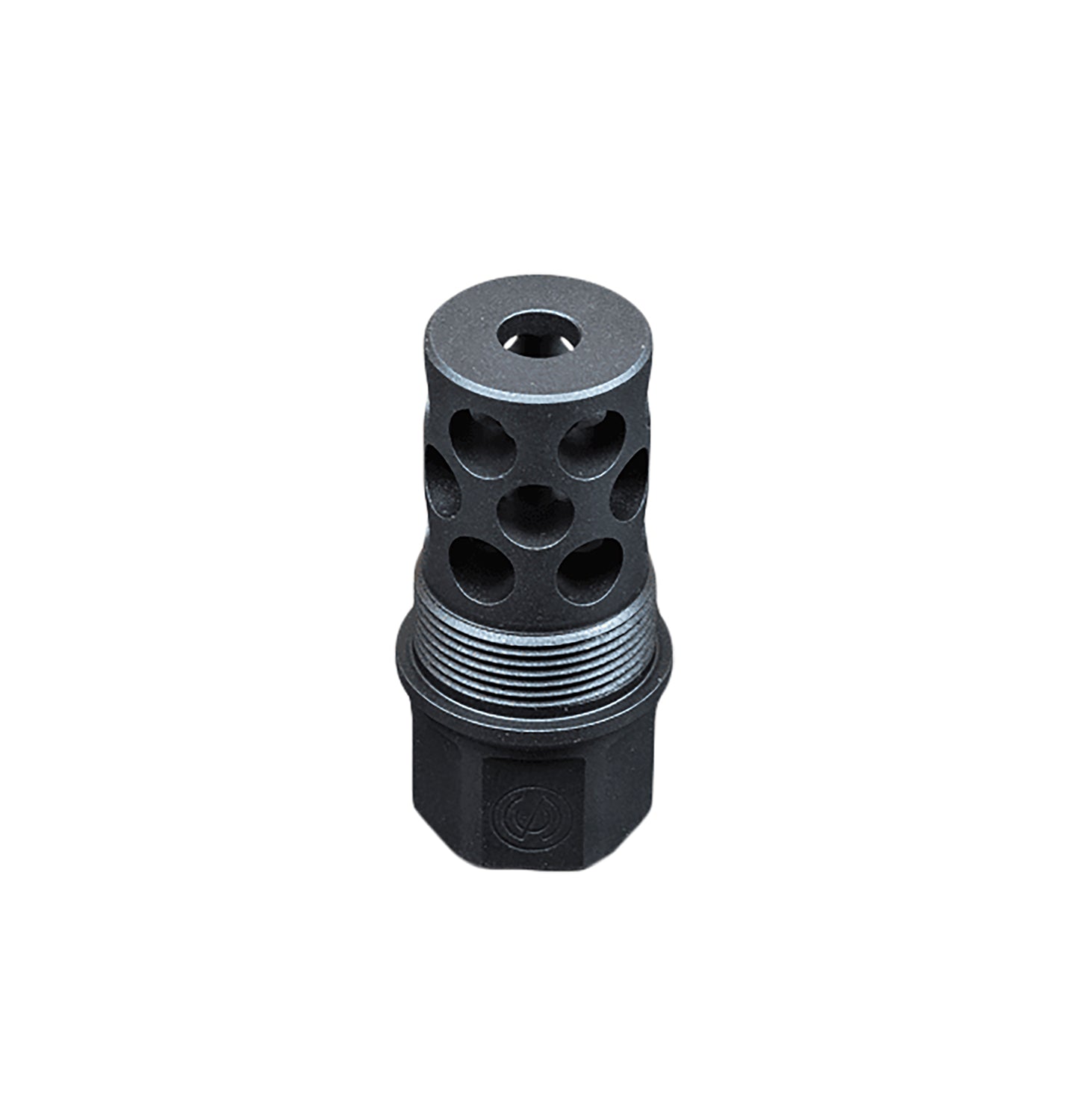 SilencerCo AC5233 TOMD Compact Radial Brake 5/8-24 Thread 30 Cal Black Matte