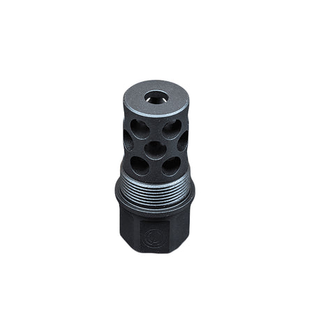 SilencerCo AC5233 TOMD Compact Radial Brake 5/8-24 Thread 30 Cal Black Matte