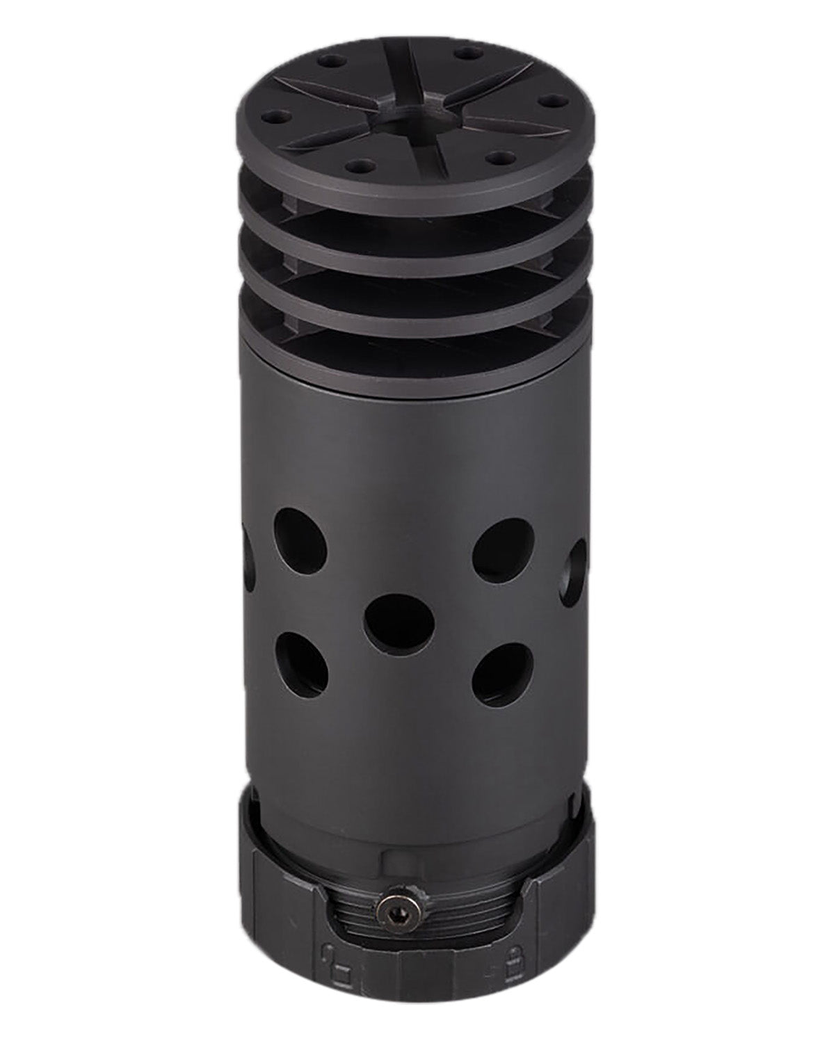 SilencerCo AC2082 30 Caliber ASR Anchor Brake Matte Black Steel
