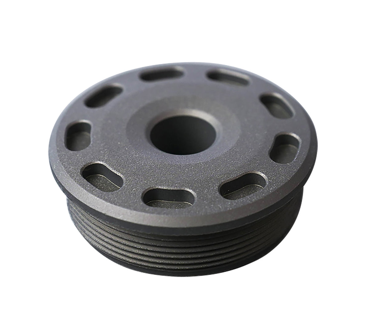 SilencerCo Bravo Front Cap AC5388 223 Caliber Titanium Black Finish