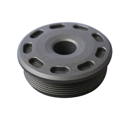 SilencerCo Bravo Front Cap AC5388 223 Caliber Titanium Black Finish