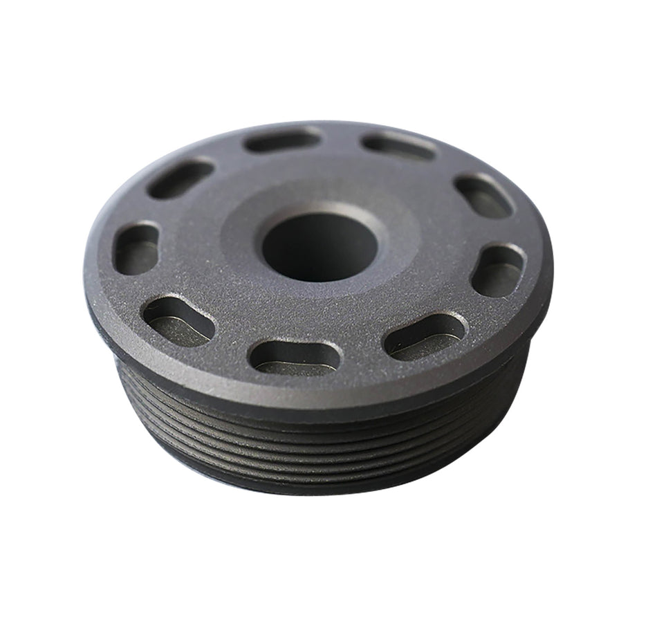 SilencerCo Bravo Front Cap AC5390 30 Caliber Titanium Black Finish