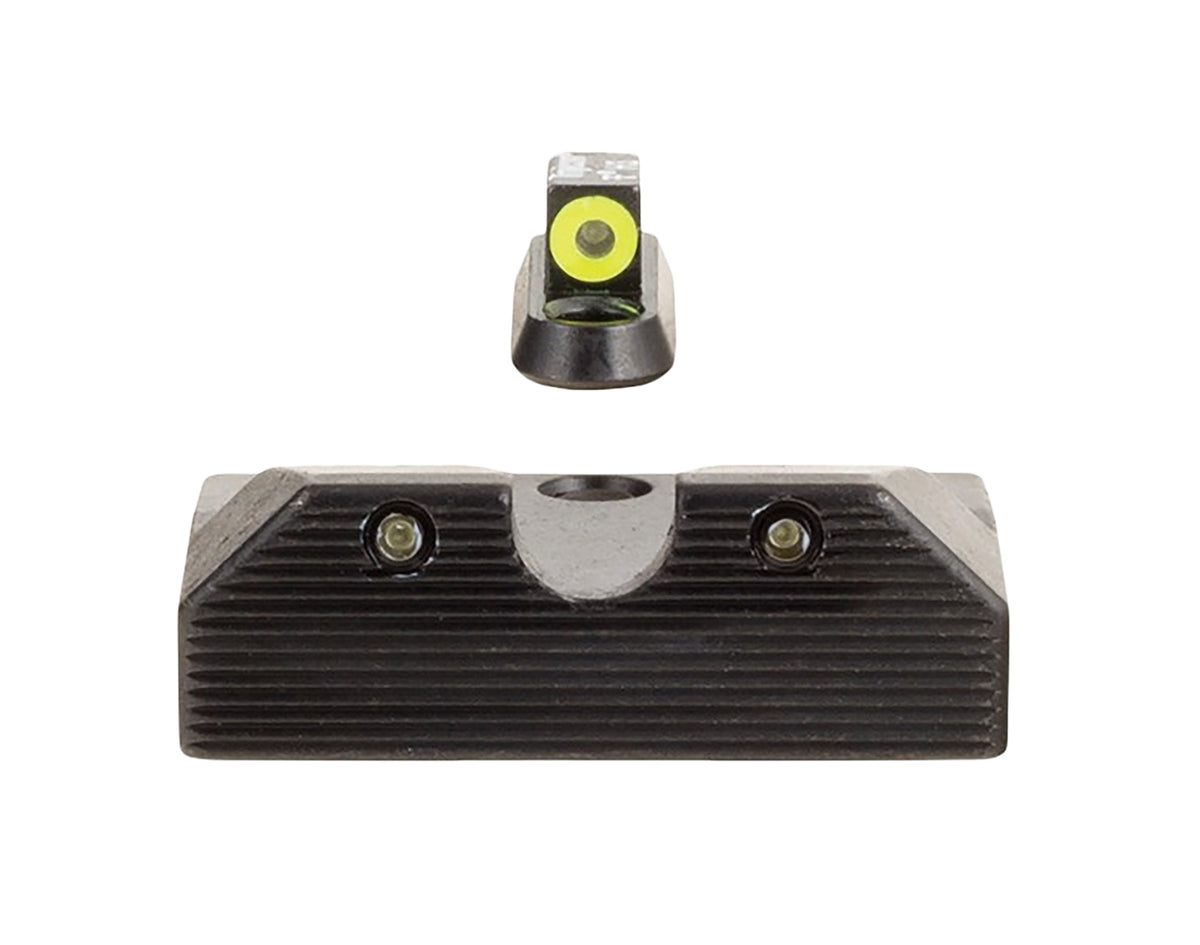 Trijicon 601080 CZ P-10/P-10C HD XR Night Sights – Green/Yellow Front, Green Rear