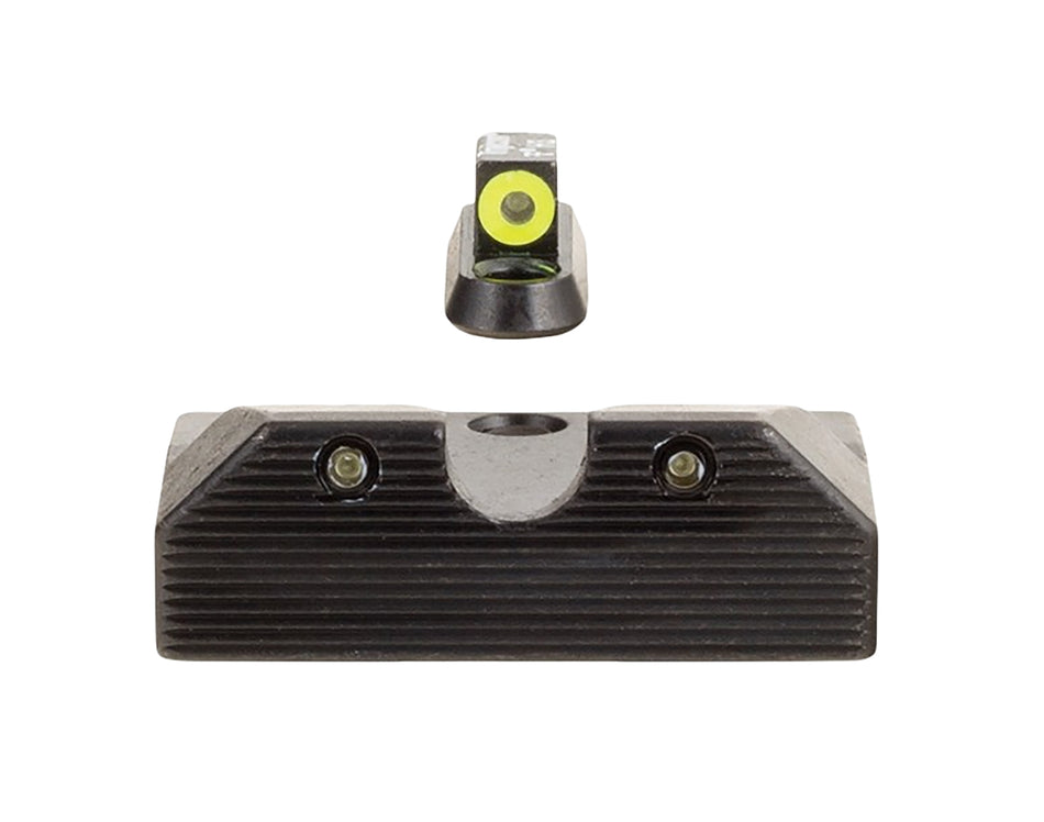 Trijicon 601080 CZ P-10/P-10C HD XR Night Sights – Green/Yellow Front, Green Rear