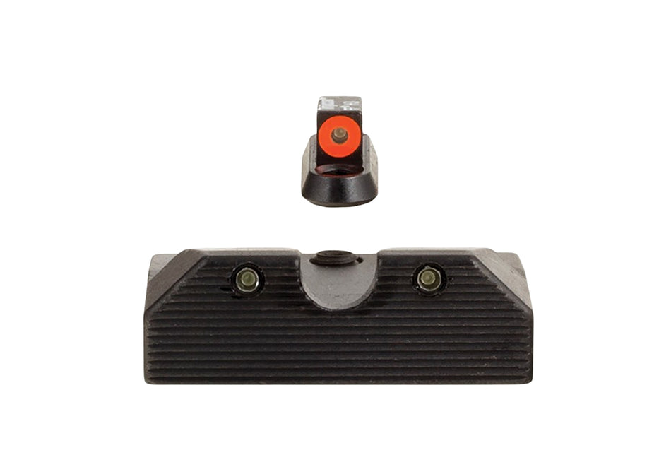 Trijicon 601081 CZ P-10/P-10C HD XR Night Sights – Green/Orange Front, Green Rear
