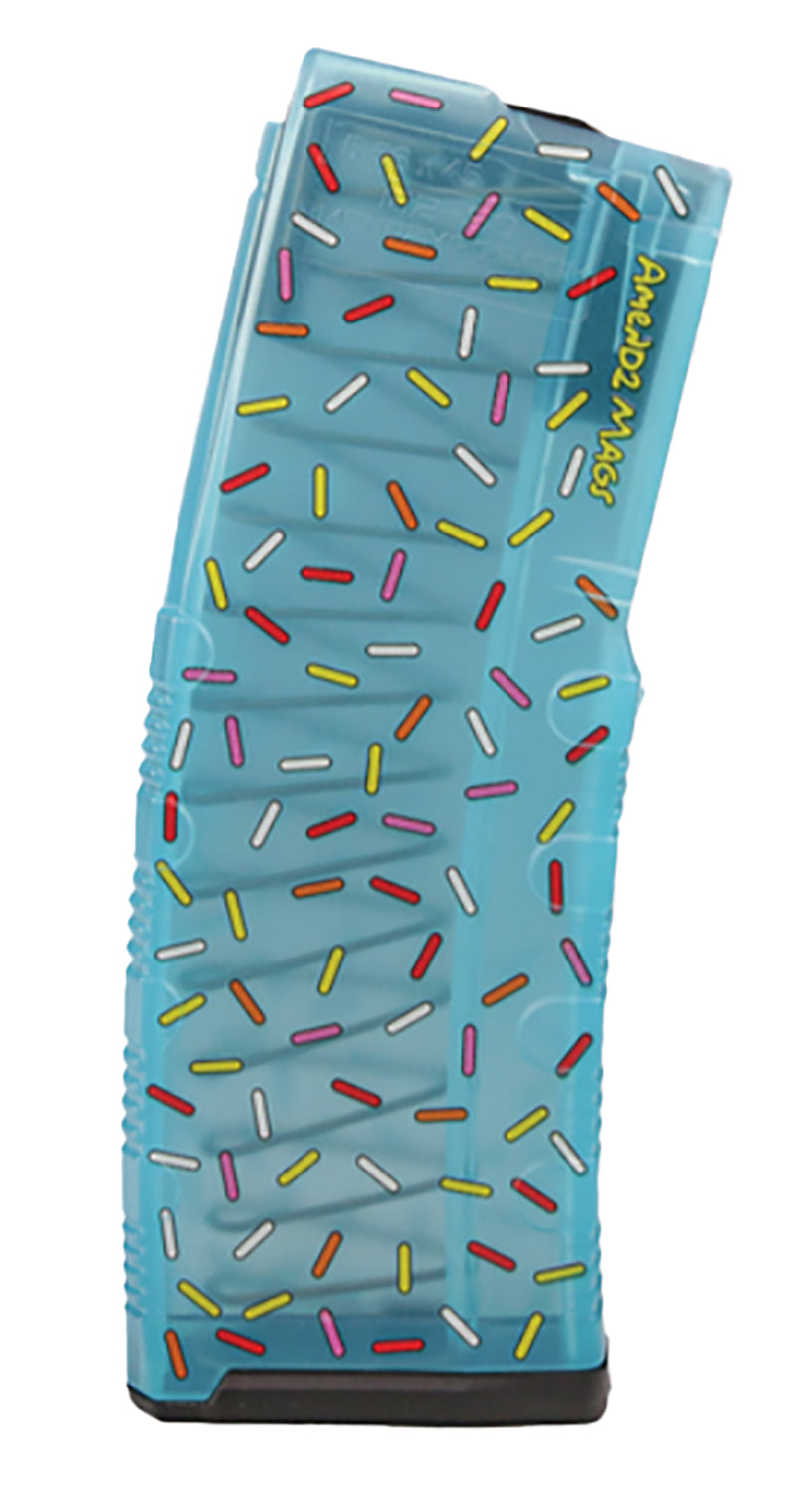 Amend2 MOD-C AR-15 30-Round 5.56 NATO Teal Sprinkles Polymer Mag