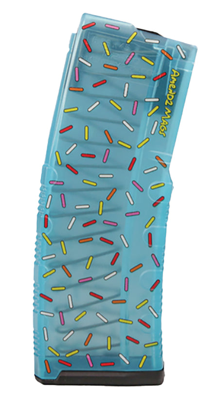 Amend2 MOD-C AR-15 30-Round 5.56 NATO Teal Sprinkles Polymer Mag