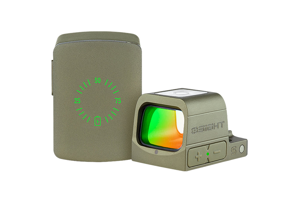 Osight S ODG 1x Multi-Reticle Red Dot Sight 2 MOA Dot 32 MOA Circle