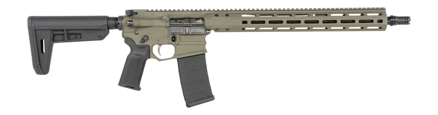 Cobalt Kinetics Pro Lite 5.56 NATO 16" Barrel Rifle, CK Green Receiver, M-LOK Handguard