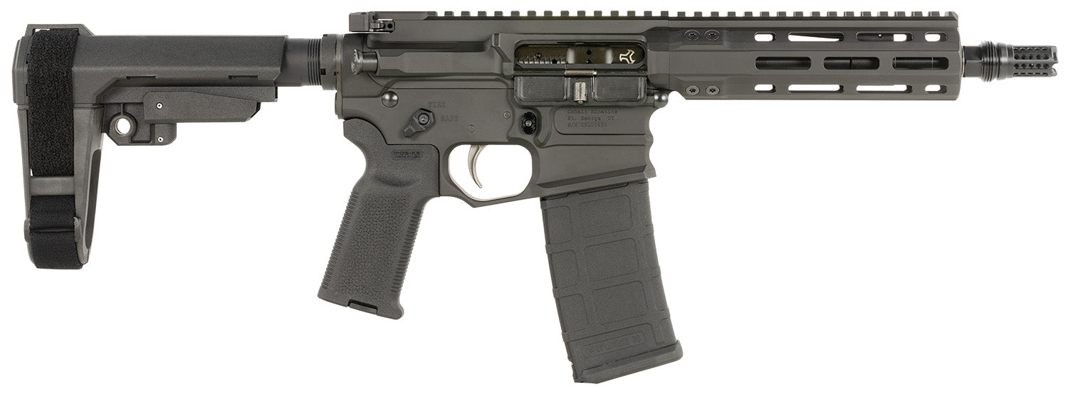 Cobalt Kinetics Pro Lite .300 Blackout 30+1 7.5" Black Melonite Barrel Pistol, SBA3 Brace