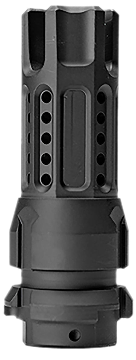Cobalt Kinetics CKRCBKM556 5.56 NATO KeyMo Muzzle Device Black Nitride Steel 1/2x28 Threads