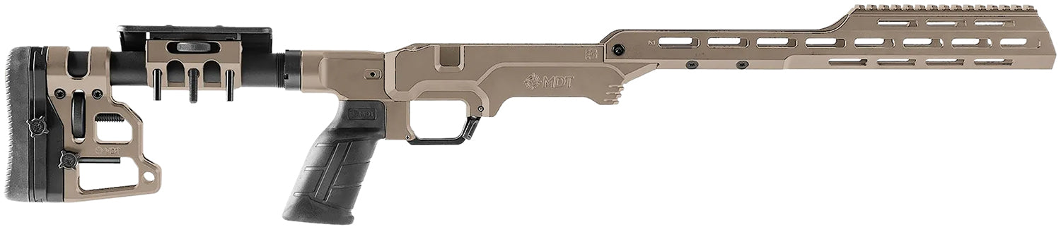 MDT Tactical LSS Gen3 FDE Chassis System Fits Savage Long Action Rifles