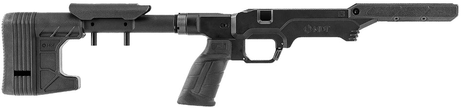 MDT Worker LSS Gen3 Black Chassis System Fits Tikka T3/T3X Short Action Rifles