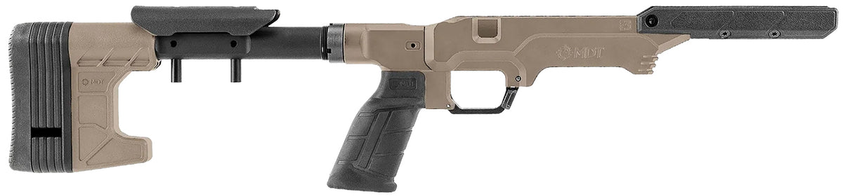 MDT Worker LSS Gen3 FDE Chassis System Fits Savage 110 Short Action Rifles