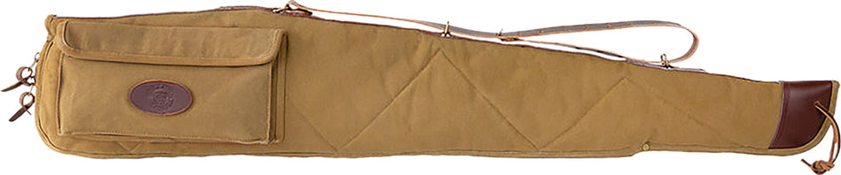 Bulldog BD385 44" Tan Weather-Resistant Classic Canvas Soft-Sided Rifle Case with Full-Length Zipper
