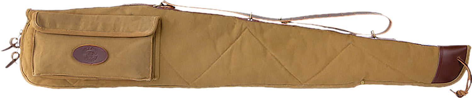 Bulldog BD387 50" Tan Weather-Resistant Classic Canvas Soft-Sided Rifle Case with Full-Length Zipper