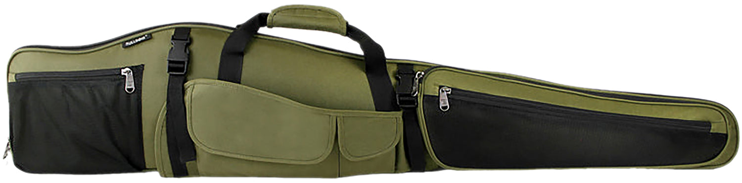 Bulldog BD355 52" Hunter Black/Green Poly Oxford Long Scoped Shotgun Soft Case