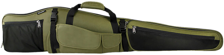 Bulldog BD355 52" Hunter Black/Green Poly Oxford Long Scoped Shotgun Soft Case