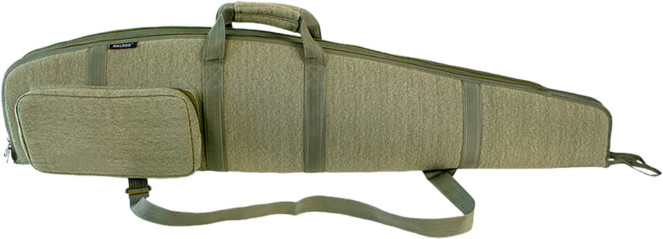 Bulldog BD395 48" Double Split Green Poly Oxford Padded Firearm Case