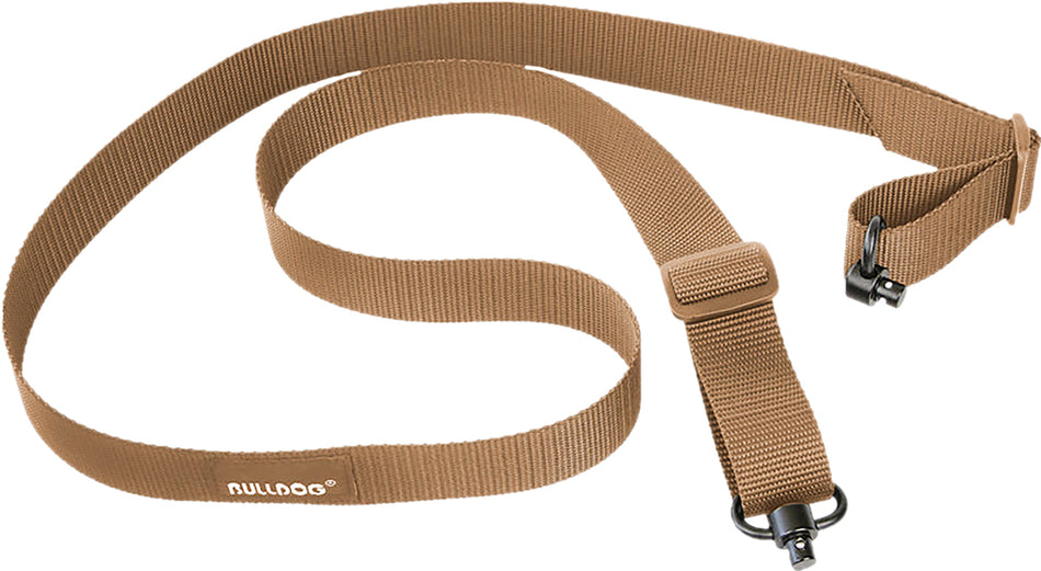 Bulldog BD833 Tan Two-Point Deluxe Rifle Sling