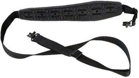 Bulldog BD839 Black Deluxe Rifle Sling with Armor Molded Locking Swivels