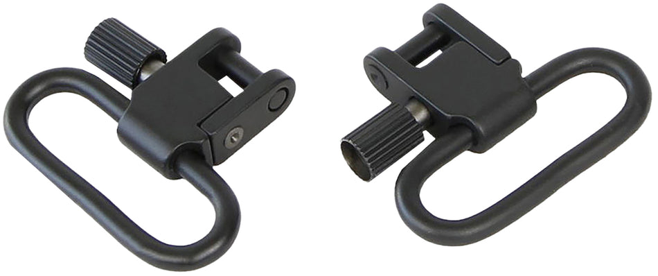 Bulldog BD880 1" Black Steel Deluxe Locking Swivel Set