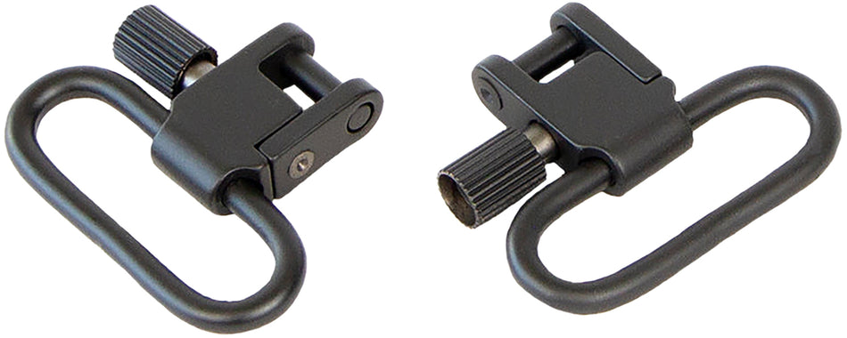 Bulldog BD882 1.25" Deluxe Locking Steel Swivel Set in Black