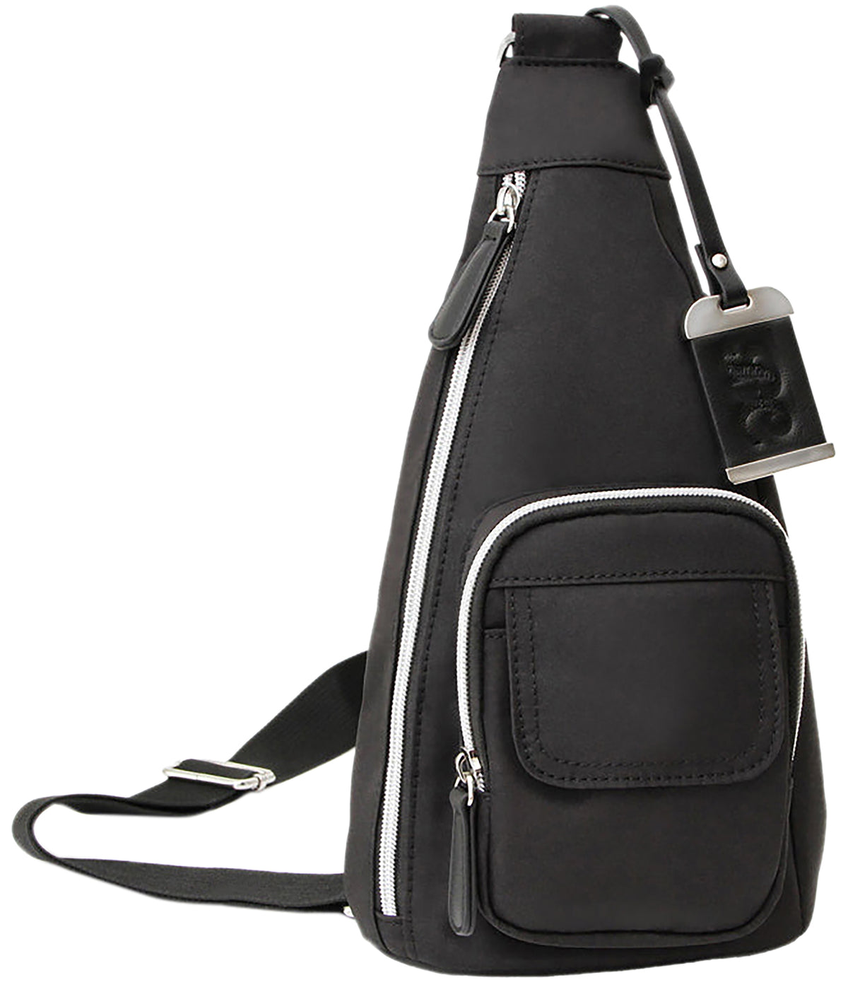 Bulldog Cases BDP-084 Sling Carry Bag with Pistol Holster, Black Polyurethane