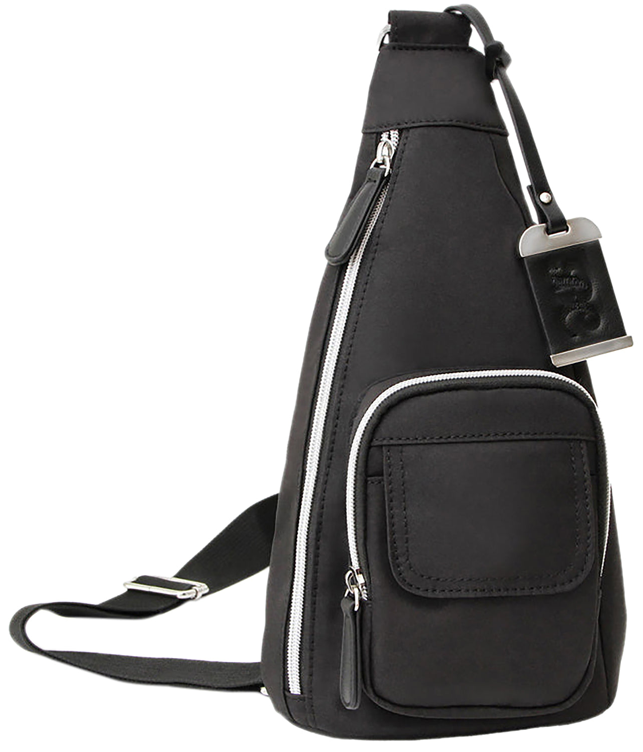 Bulldog Cases BDP-084 Sling Carry Bag with Pistol Holster, Black Polyurethane