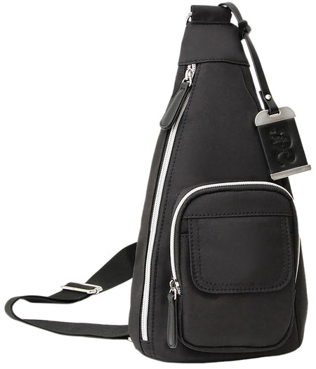 Bulldog Cases BDP-084 Sling Carry Bag with Pistol Holster, Black Polyurethane