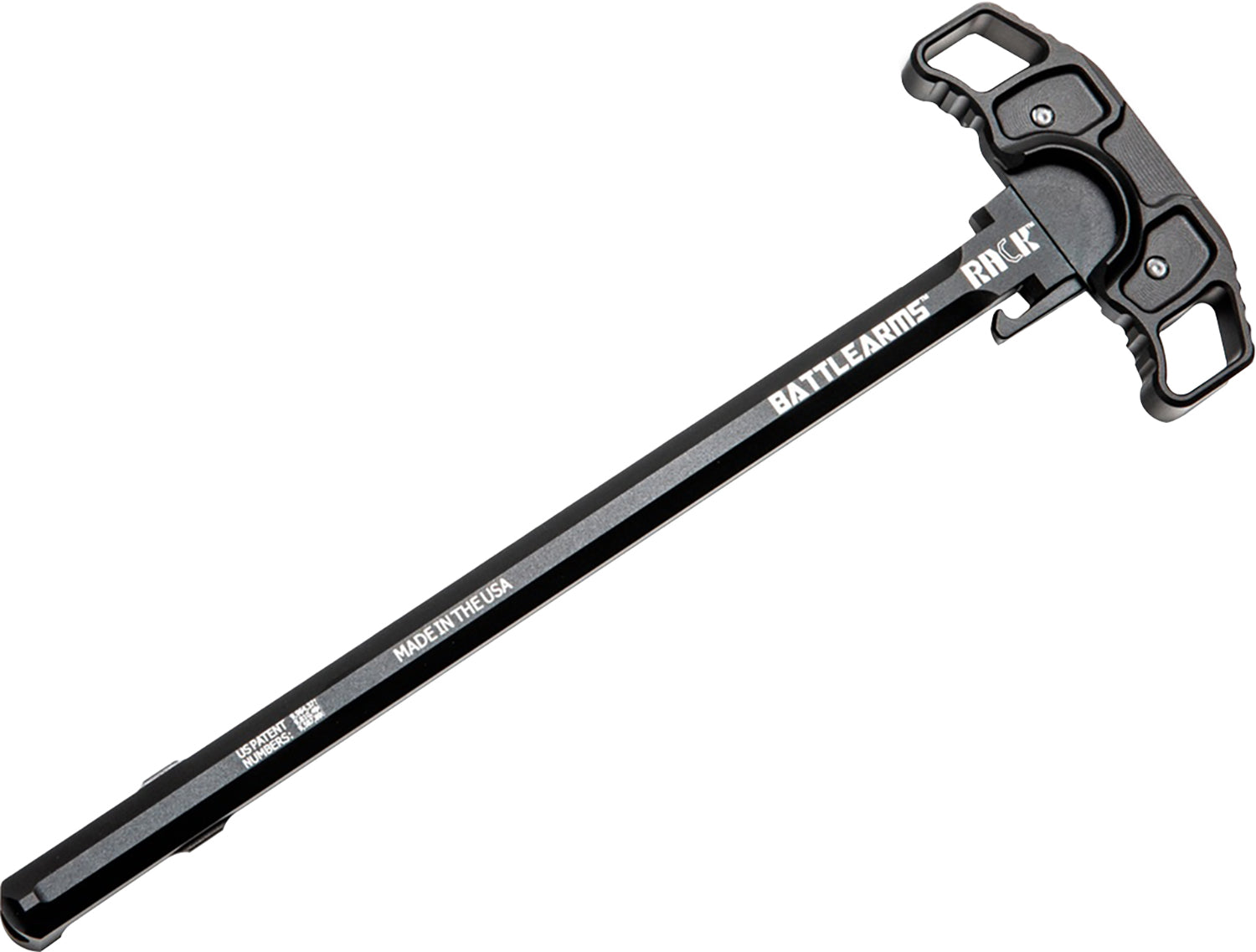 Battle Arms Development BAD-RACK-308 AR-10 Rack Ambidextrous Charging Handle Black Anodized