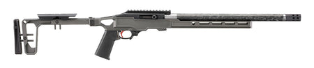 Ruger 31233 10/22 Carbon Fiber Sports South Exclusive Carbine .22LR 10+1 16.10in Satin Barrel, Gray ARCA/M-LOK Handguard, Birch Stock