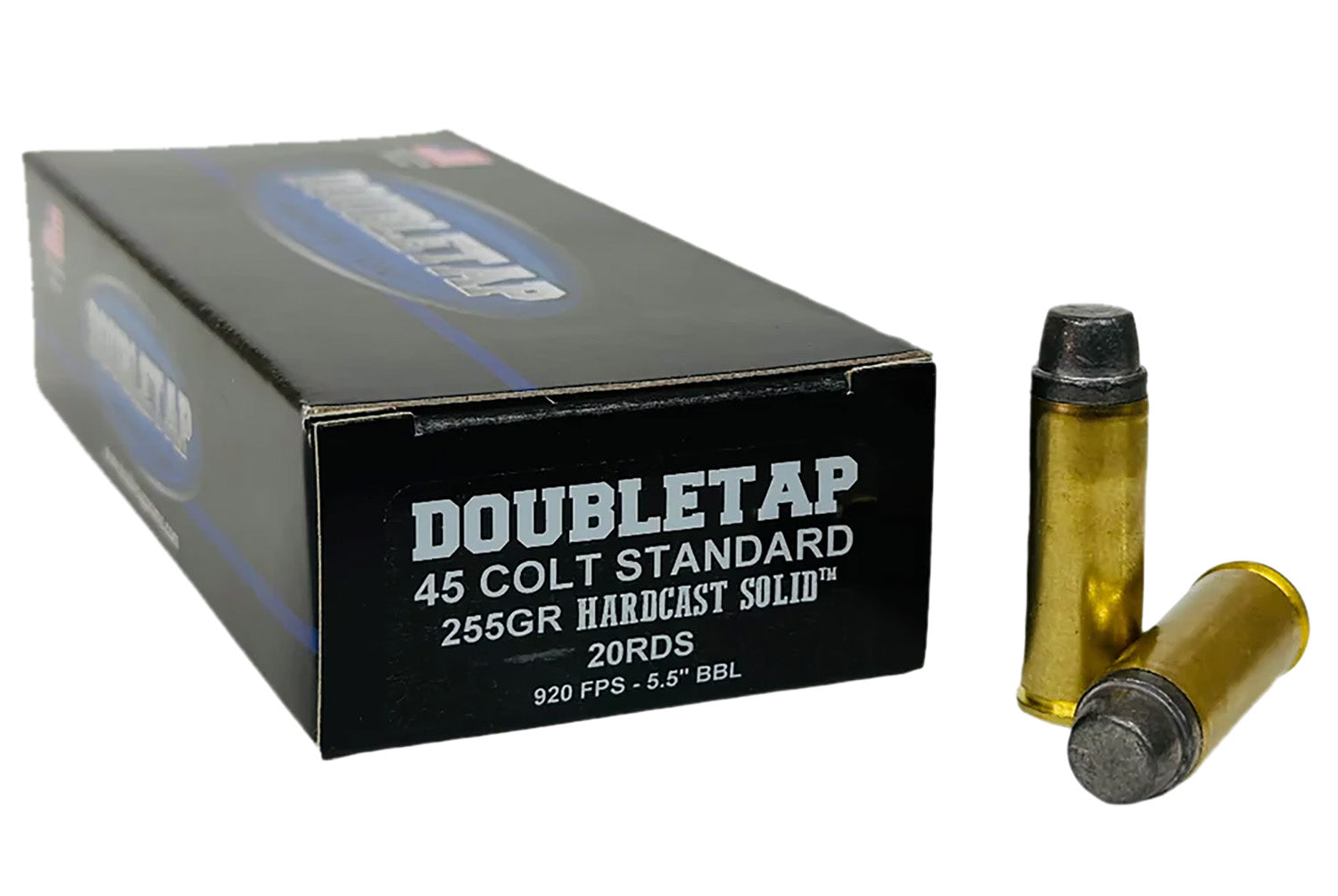 DoubleTap .45 Long Colt Handgun Ammo  Hard Cast Semi-Wadcutter Wadcutter 255 grain 