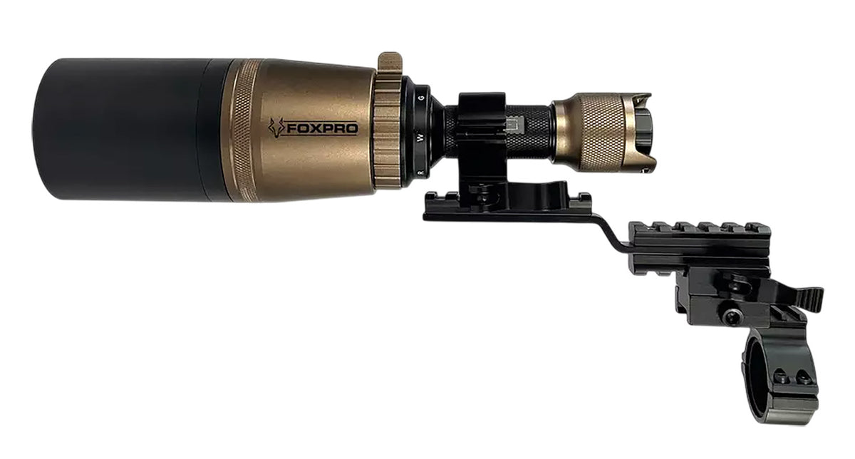 FOXPRO Quad Fire Gun Mounted Light for Predator Hunting