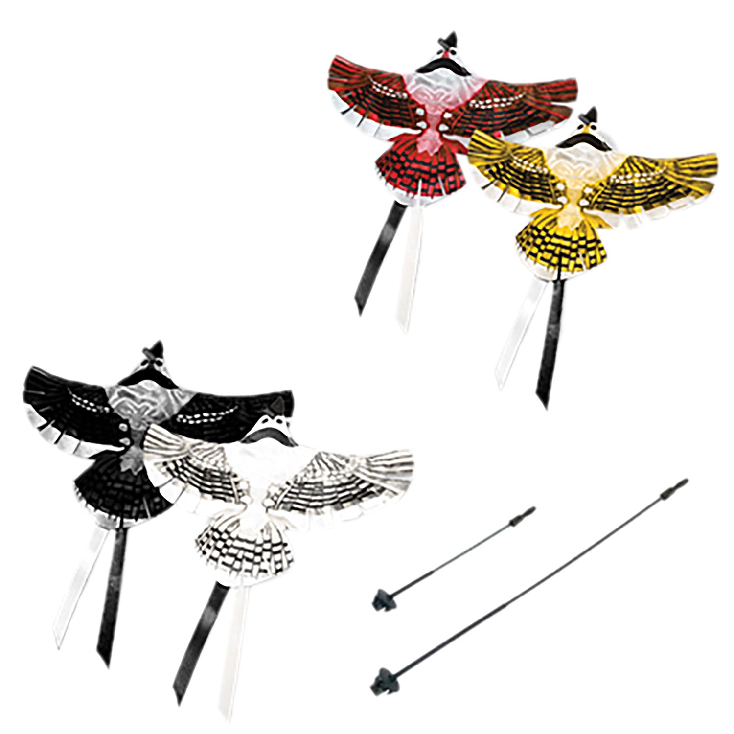 Foxpro Topper Combo Pack (3 Reversible Bird Toppers) Plastic with Serrated Edge