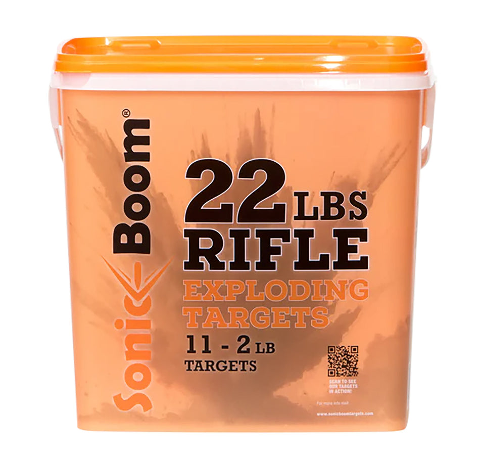 Sonic Boom Rifle Exploding Target 2 Pound Non-Hazardous Two-Part Mix 11-Pack
