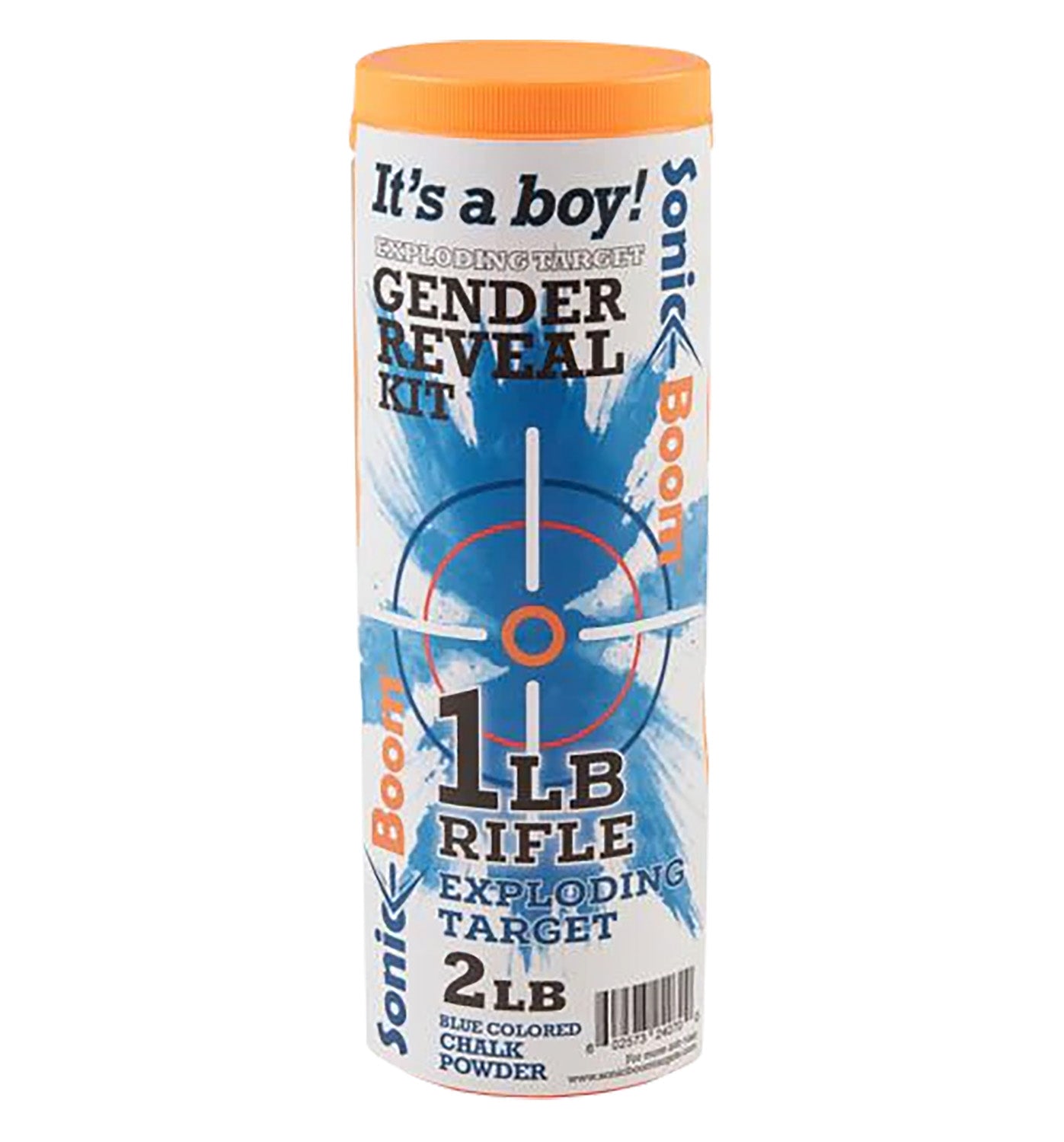 Sonic Boom SBTGRBOY Boy Gender Reveal Rifle Exploding Target Kit 1 Pound