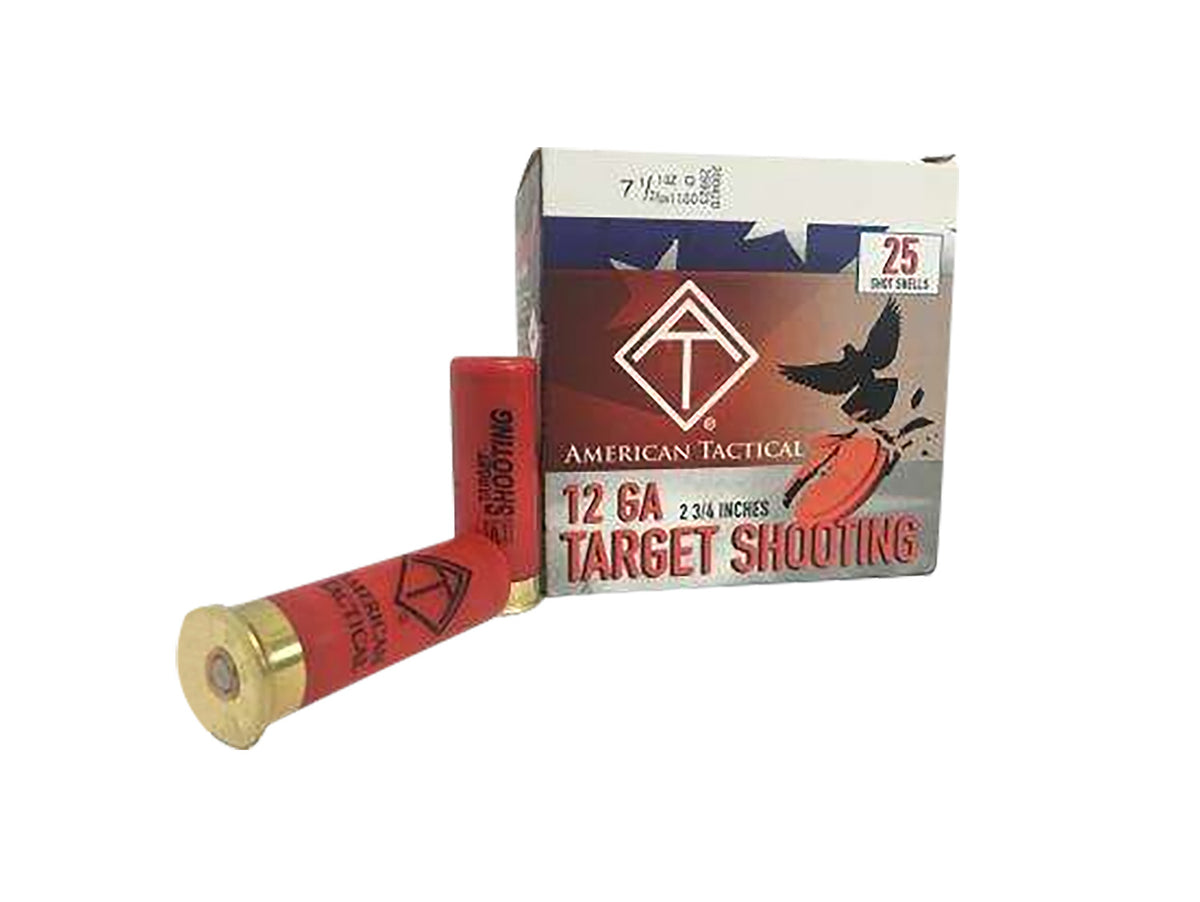 ATI 12 Gauge Shotgun Shells Target Load #7.5 1 oz 2.75 in