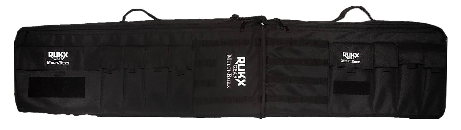 Rukx Gear Modular Rolling Backpack Black ATICTMRB 600D Polyester