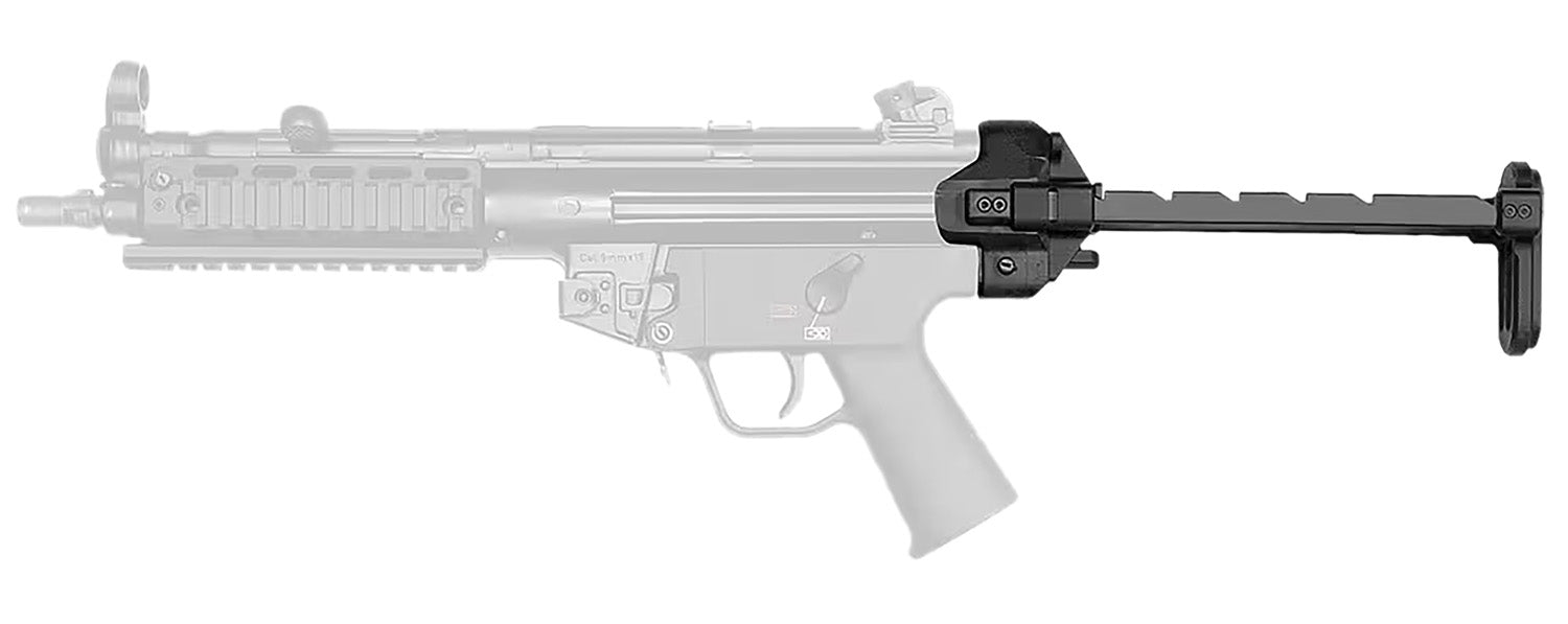 B&T Firearms BT200590 H&K MP5 Telescopic Retractable Stock in Steel and Aluminum