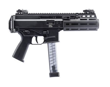 B&T Firearms BT36046SCKIT APC SD Pro Kit 9mm Luger 30+1 M-LOK Handguard, Black Anodized Aluminum Receiver w/Picatinny Rail, Black Polymer Grip