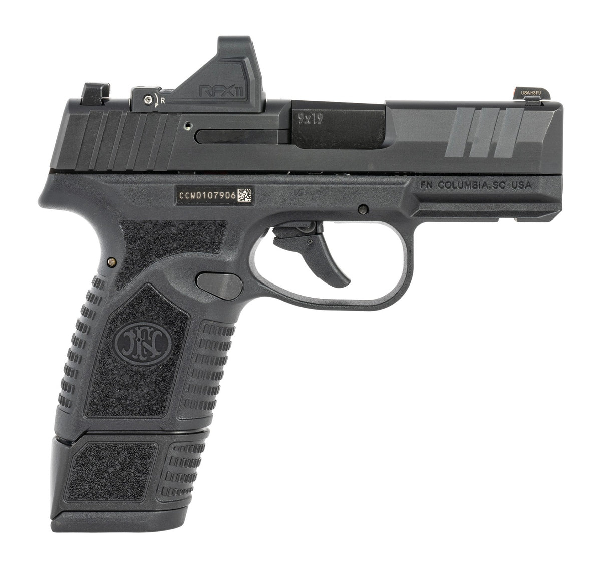 FN Reflex MRD 9mm Luger Pistol, 15+1 Capacity